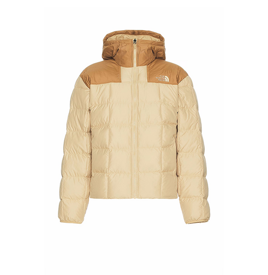 Reversible oatmeal down jacket